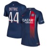 Maillot de Supporter Paris Saint-Germain 2023-24 Ekitike 44 Domicile Pour Femme